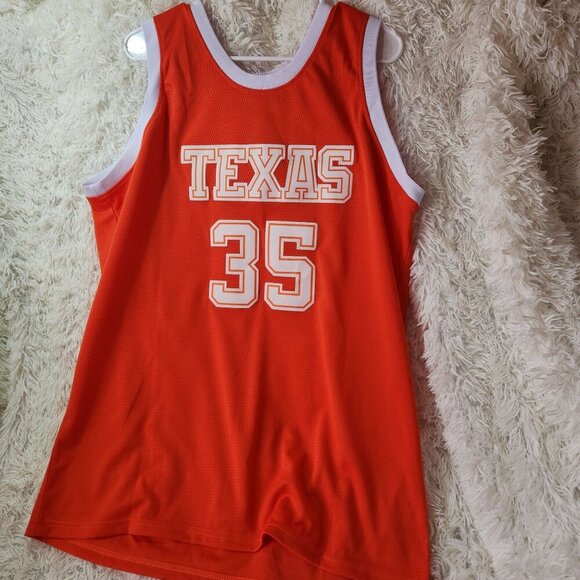 Kevin Durant Texas Basketball Jersey XL Orange White Autographed with Authentica - Picture 7 of 9